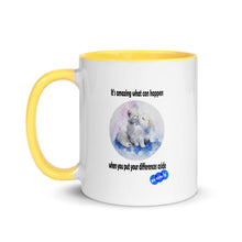 Load image into Gallery viewer, DIFFERENCES ASIDE - YOUNICHELY - Mug with Color Inside

