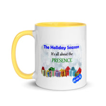 Load image into Gallery viewer, HOLIDAY PRESENTS - YOUNICHELY - Mug with Color Inside
