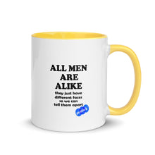 Load image into Gallery viewer, ALL MEN ARE ALIKE - YOUNICHELY - Mug with Color Inside
