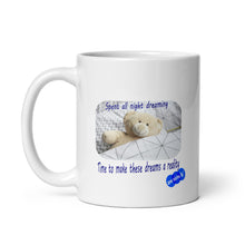 Load image into Gallery viewer, DREAMY BEAR - YOUNICHELY - White glossy mug
