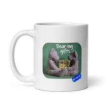 Load image into Gallery viewer, BEARING GIFTS - YOUNICHELY - White glossy mug
