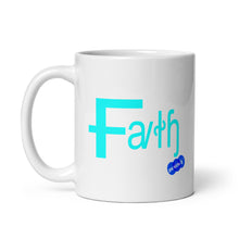 Load image into Gallery viewer, FAITH - YOUNICHELY - White glossy mug
