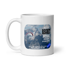 Load image into Gallery viewer, NEVER REGRET - YOUNICHELY - White glossy mug
