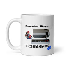 Load image into Gallery viewer, REMEMBER WHEN...GAMING - YOUNICHELY - White glossy mug
