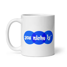 Load image into Gallery viewer, YOUNICHELY - MERCH - White glossy mug

