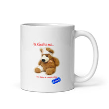 Load image into Gallery viewer, BE KIND TO ME - YOUNICHELY - White glossy mug
