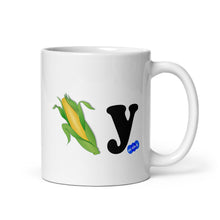 Load image into Gallery viewer, CORN Y - YOUNICHELY - White glossy mug

