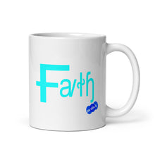 Load image into Gallery viewer, FAITH - YOUNICHELY - White glossy mug
