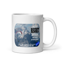 Load image into Gallery viewer, NEVER REGRET - YOUNICHELY - White glossy mug
