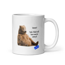 Load image into Gallery viewer, STUFFED BEAR - YOUNICHELY - White glossy mug
