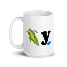 Load image into Gallery viewer, CORN Y - YOUNICHELY - White glossy mug
