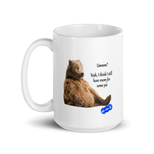 Load image into Gallery viewer, STUFFED BEAR - YOUNICHELY - White glossy mug
