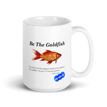 Load image into Gallery viewer, BE THE FISH - YOUNICHELY - White glossy mug

