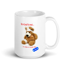 Load image into Gallery viewer, BE KIND TO ME - YOUNICHELY - White glossy mug
