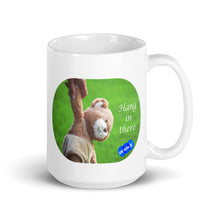 Load image into Gallery viewer, HANG IN THERE - YOUNICHELY - White glossy mug
