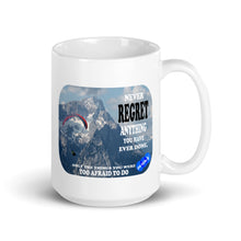 Load image into Gallery viewer, NEVER REGRET - YOUNICHELY - White glossy mug
