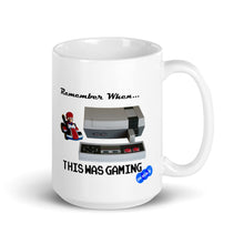 Load image into Gallery viewer, REMEMBER WHEN...GAMING - YOUNICHELY - White glossy mug
