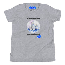 Load image into Gallery viewer, DIFFERENCES ASIDE - YOUNICHELY - Youth Short Sleeve T-Shirt
