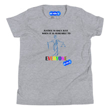 Load image into Gallery viewer, JUSTICE - YOUNICHELY - Youth Short Sleeve T-Shirt
