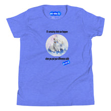 Load image into Gallery viewer, DIFFERENCES ASIDE - YOUNICHELY - Youth Short Sleeve T-Shirt
