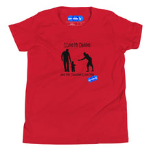 Load image into Gallery viewer, I LOVE MY DADDIES - YOUNICHELY - Youth Short Sleeve T-Shirt
