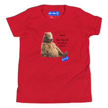 Load image into Gallery viewer, STUFFED BEAR - YOUNICHELY - Youth Short Sleeve T-Shirt
